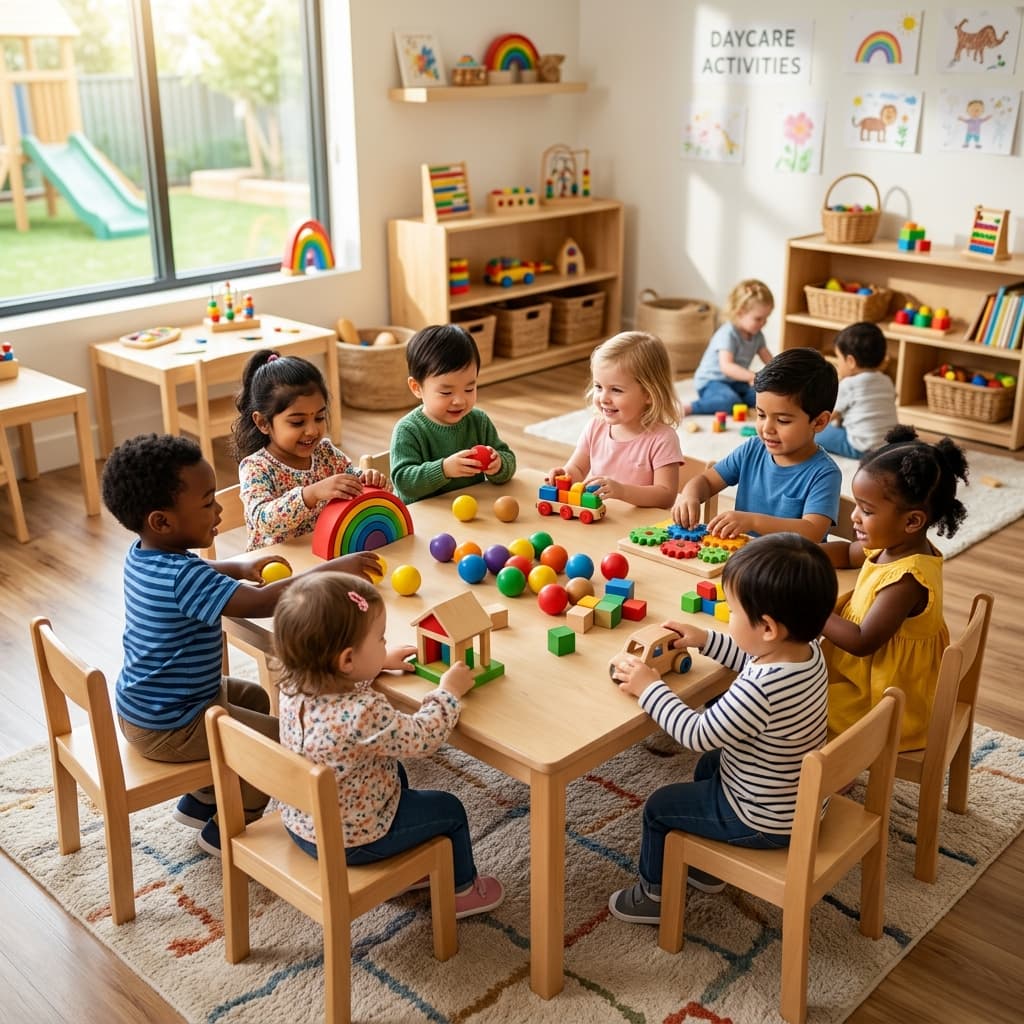 Happy children playing and learning at Creative Kidz Corner Daycare & OSC